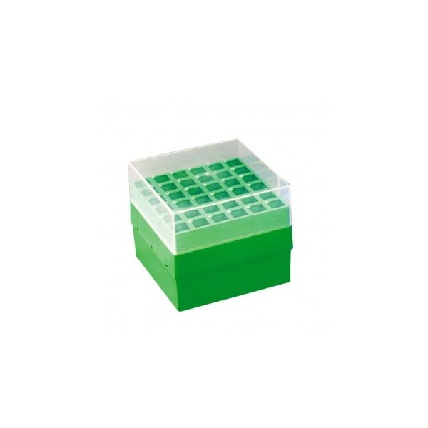 Scientific Specialties Centrifuge Tube Rack, 36x15ml, Green, 2/pk, 2PK 168415 - main